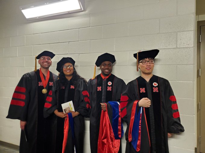 Four newly minted PSI Ph.D.s