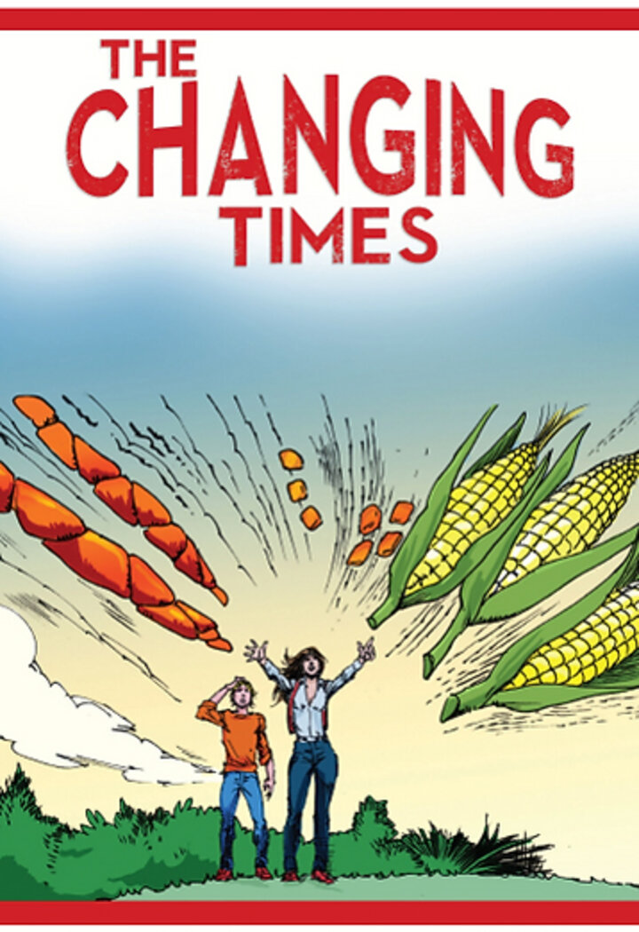 The Changing Time plant science comic book cover