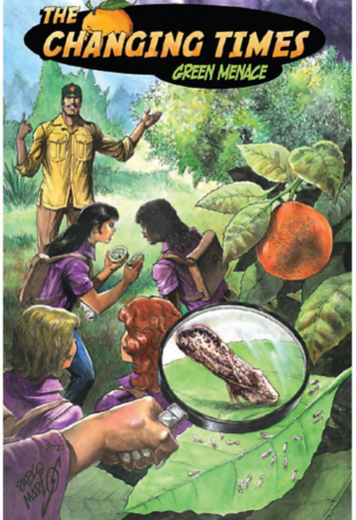 Plant Science Comic Green Menace Cover