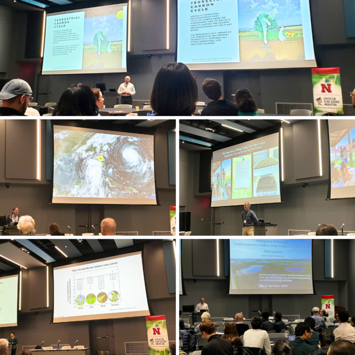 Speakers at the 2023 UNL Plant Science Symposium - a collage of photos